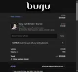 BABYBLUE coupon verification screenshot