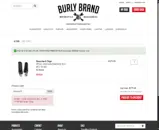 Burly Brand coupon verification screenshot