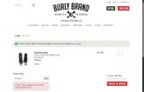 Burly Brand coupon verification screenshot