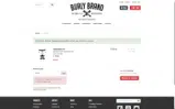 Burly Brand coupon verification screenshot
