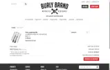 Burly Brand coupon verification screenshot
