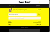 Burnt Toast coupon verification screenshot