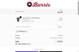 TEAMBURRIS coupon verification screenshot