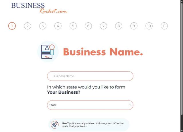 BusinessRocket checkout page showing BusinessRocket promo code box | Screenshot taken by SimplyCodes community member on Jun 20, 2025