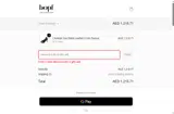 BIGSALE coupon verification screenshot