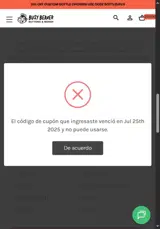 BIRTHDAY20 coupon verification screenshot