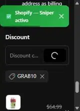 GRAB10 coupon verification screenshot