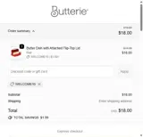 WELCOME10 coupon verification screenshot