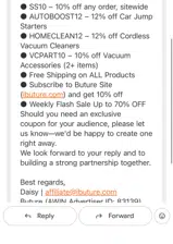 SS10 coupon verification screenshot