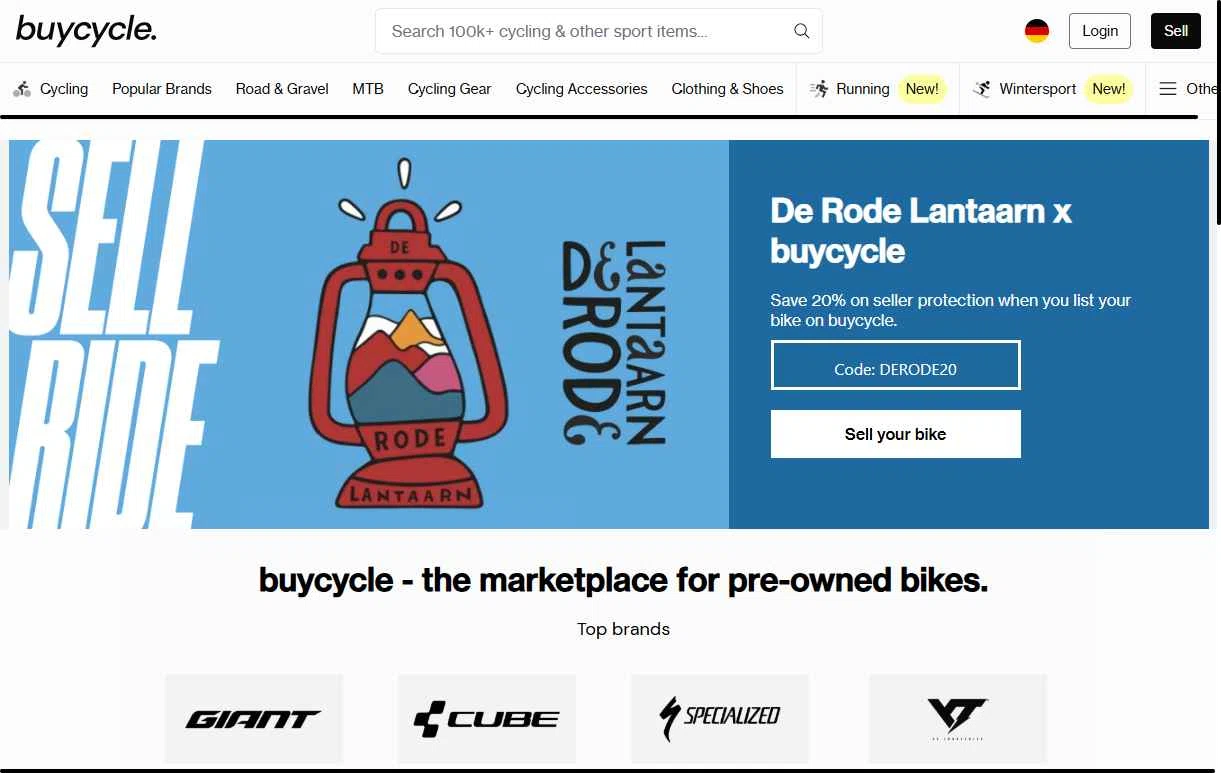 buycycle checkout page showing buycycle discount code box | Screenshot taken by SimplyCodes community member on Jan 5, 2026