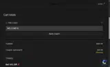 WELCOME10 coupon verification screenshot