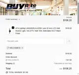 WELCOME10 coupon verification screenshot