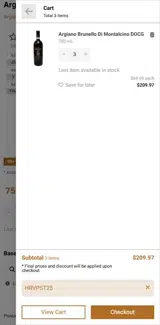 HRVPST25 coupon verification screenshot