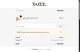 Buzz Shop USA coupon verification screenshot
