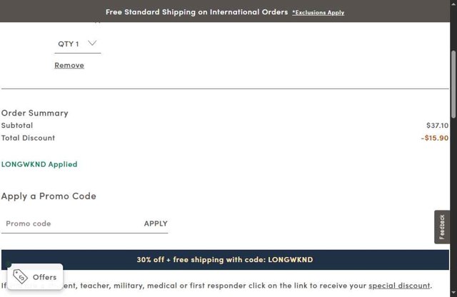Bzees checkout page showing Bzees promo code box | Screenshot taken by SimplyCodes community member on Aug 29, 2025