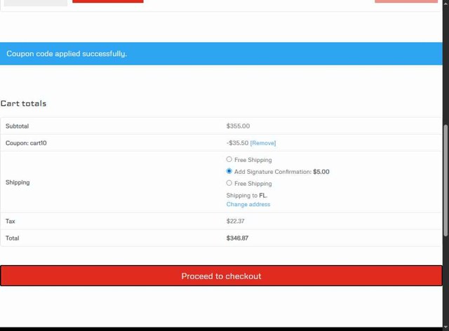 CAA USA checkout page showing CAA USA coupon code box | Screenshot taken by SimplyCodes community member on Jul 24, 2025