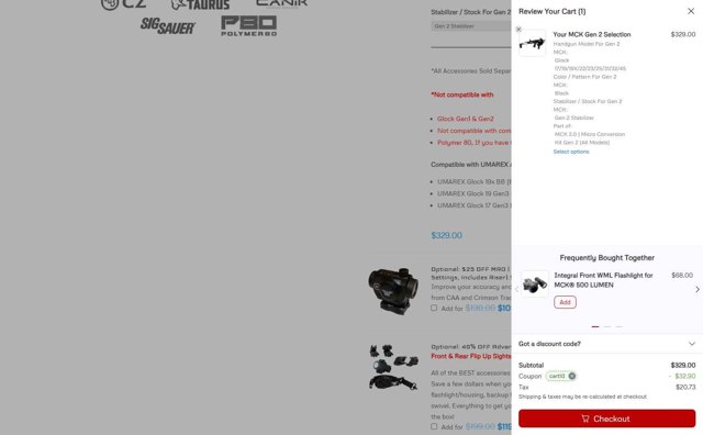 CAA USA checkout page showing CAA USA coupon code box | Screenshot taken by SimplyCodes community member on Aug 22, 2025