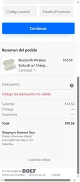 FL14117 coupon verification screenshot