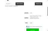 SPOOKY10 coupon verification screenshot