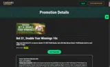 Caesars Sportsbook coupon verification screenshot