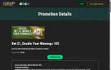 Caesars Sportsbook coupon verification screenshot
