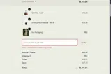 HOLIDAYLIMITEDGIFTSETS coupon verification screenshot