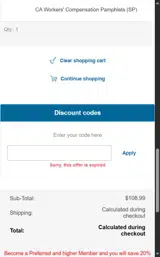JULY20 coupon verification screenshot
