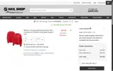 Calgary Flames Shop coupon verification screenshot