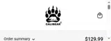 Calibear Glass coupon verification screenshot
