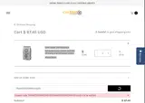 ThanksToUSMilitary25 coupon verification screenshot