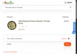 Cali Botanicals coupon verification screenshot