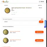 Cali Botanicals coupon verification screenshot
