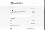 GETCALI coupon verification screenshot