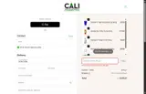 CaliConnected coupon verification screenshot