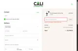 CaliConnected coupon verification screenshot