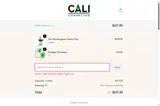 CaliConnected coupon verification screenshot