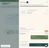 clearance50 coupon verification screenshot