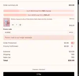 Callie Danielle coupon verification screenshot