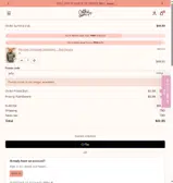 Callie Danielle coupon verification screenshot