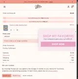 Callie Danielle coupon verification screenshot