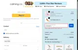 Calming Co. coupon verification screenshot
