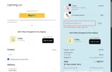 Calming Co. coupon verification screenshot