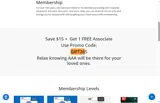 Calstate AAA coupon verification screenshot