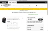 Cal State LA coupon verification screenshot