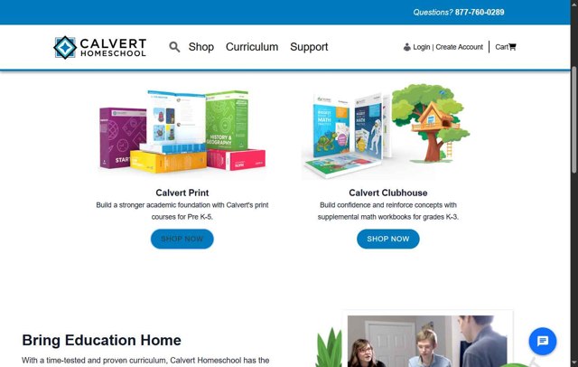 Calvert Homeschool checkout page showing Calvert Homeschool promo code box | Screenshot taken by SimplyCodes community member on Aug 13, 2025
