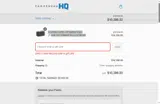 Campervan HQ coupon verification screenshot
