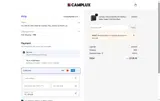 Camplux coupon verification screenshot