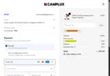 Camplux coupon verification screenshot