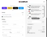 Camplux coupon verification screenshot