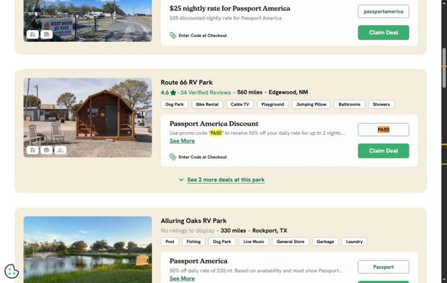 Campspot checkout page showing Campspot promo code box | Screenshot taken by SimplyCodes community member on Aug 25, 2025